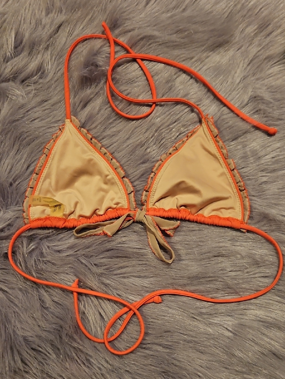 Victoria Secret Coral Triangle Ruffle Bikini - Picture 12 of 14